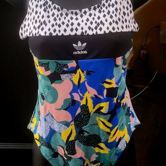 Adidas HER Women's Bodysuit/Leotard (Size: Medium; Multicolor) - Picture 1 of 6